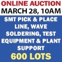Auction March 28 - PCB Assembly Equipment