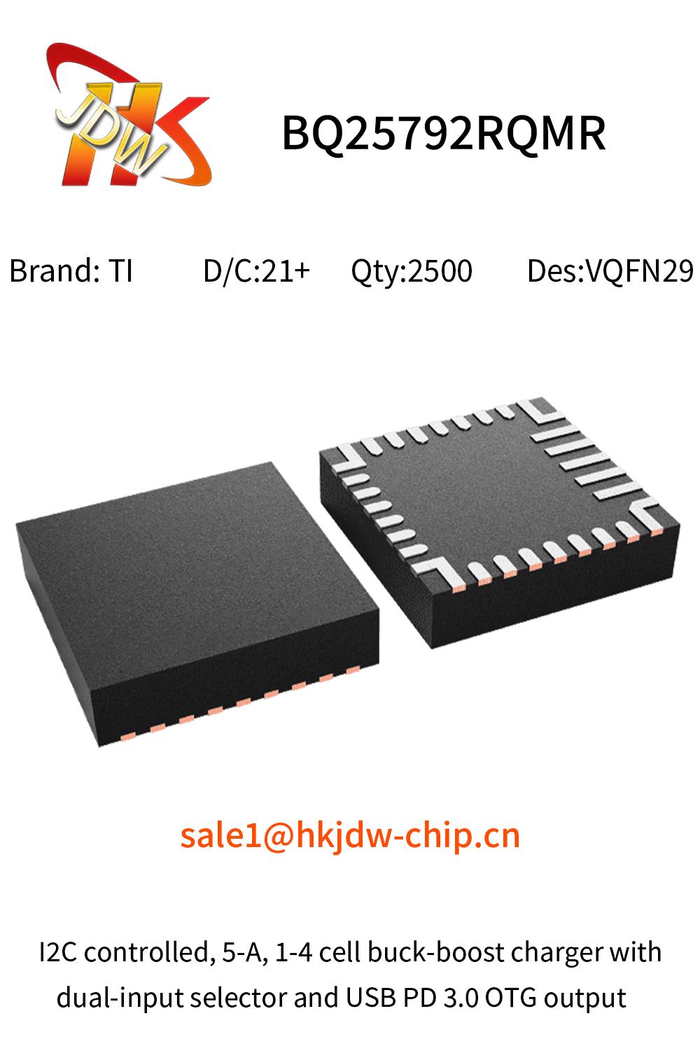 Texas Instruments New And Original Bq Rqmr In Stock Ic Vqfn Package