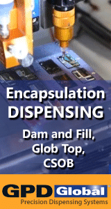 Encapsulation Dispensing, Dam and Fill, Glob Top, CSOB