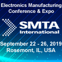 SMTA International 2019 - Learn about the latest equipment and technology from over 170 exhibiting companies!