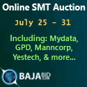 Online SMT Equipment Auction - Including: Mydata, GPD, Manncorp, Yestech, & more... July 25 - 31