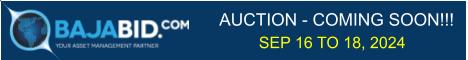 Baja Bid SEP 16-18, 2024 Auction