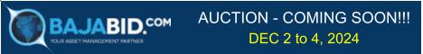  Baja Bid DEC 2-4, 2024 Auction