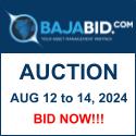 Baja Bid Auction Aug 12-14, 2024