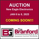 Branford Group - Online Equipment Auction of New Eagle Electronics