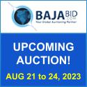 Baja Bid Auction AUG 21 to 23, 2023