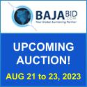 Baja Bid Auction AUG 21 to 23, 2023