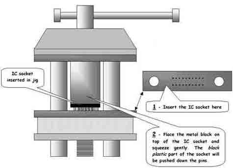 Pin Extraction Jig (Upper)