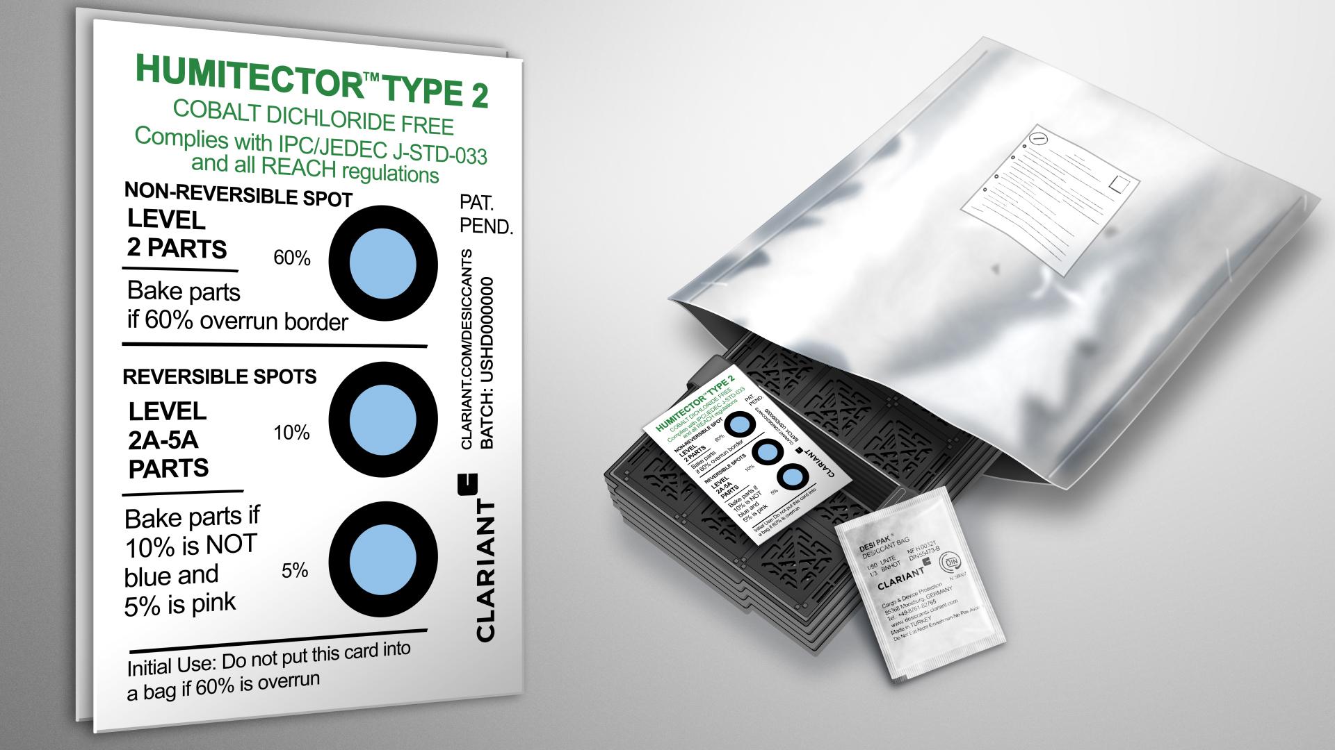 How to Use and Read Humidity Indicator Card Type 2 - Humitector™ 