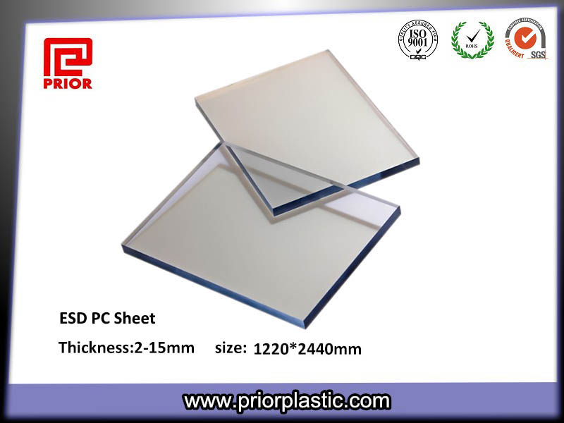 Plaque polycarbonate transparent 15mm