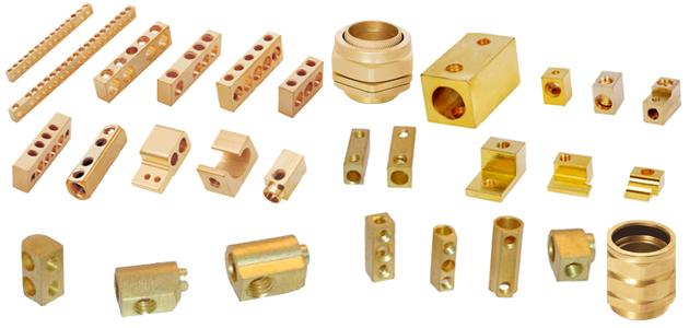 CDA 360 Brass Earthing Components