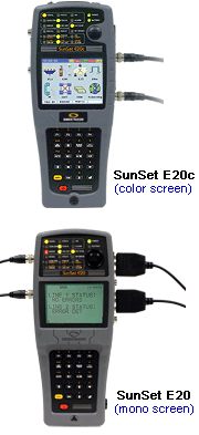 Sunrise Telecom Sunset E20 Transmission Test Set