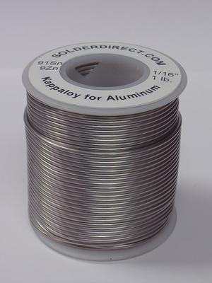 KappAloy9 - Tin Zinc Solder for Aluminum to Aluminum and Aluminum to Copper