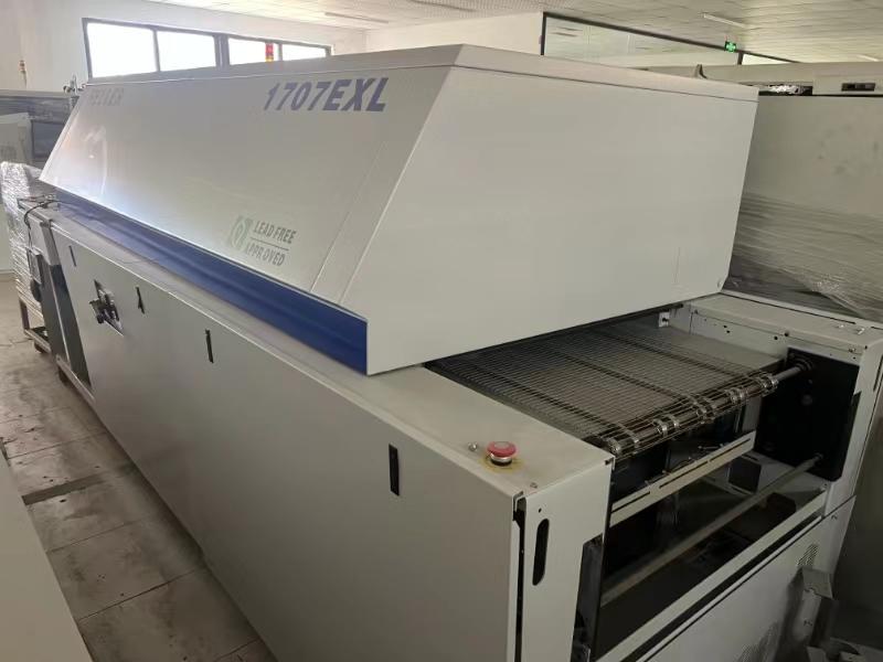 Heller 1707 EXL Reflow Oven 7 Heating Zones Lead Free