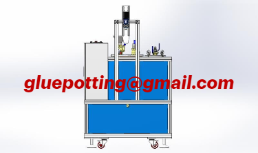 2 Component Ab Part Material Potting Compound Meter,Mix And Dispense Fluid Dispensing Equipment