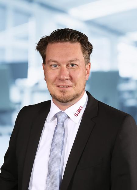 Daniel Laue joins Saki as Regional Sales Manager, Germany.