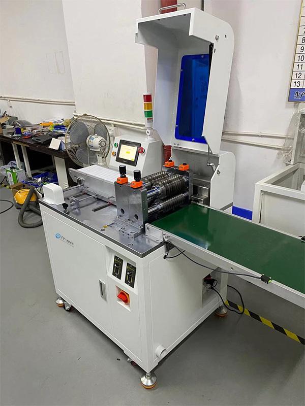 Auto PCB Board Multi Panel Plate Blade Cutter Separator LED Strip Split Cutting Conveyor Belt De-paneling Machine