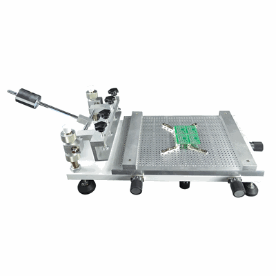  High precision silk printing table