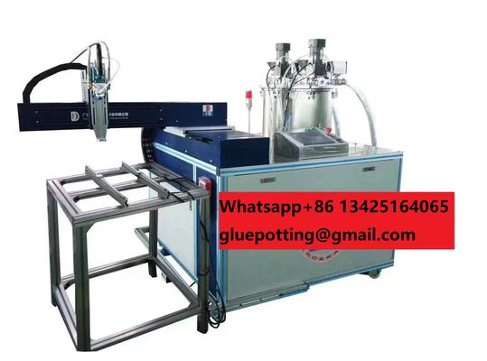 PGB-650 Robotic 2 component meter mix and dosing machine with convery product line