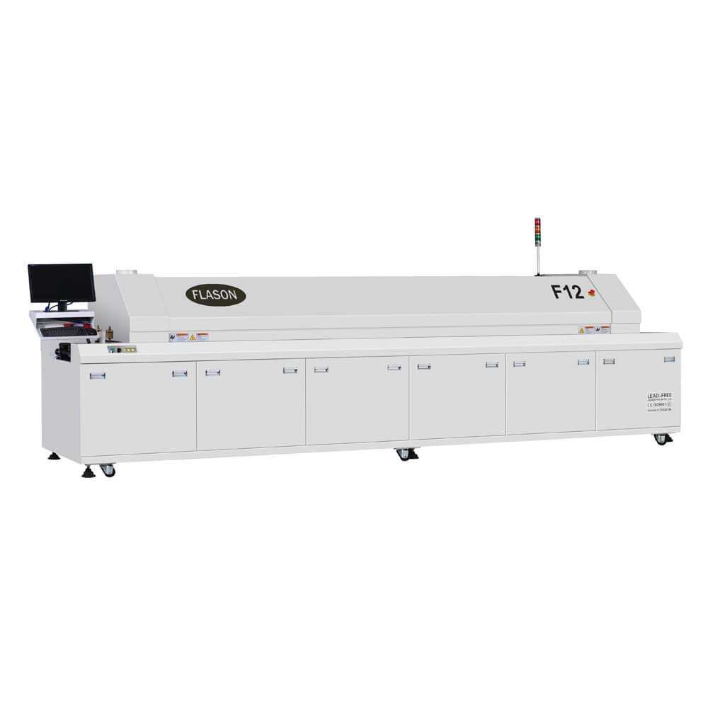China second hand SMT assembly line machine reflow oven F12