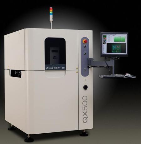 CyberOptics’ innovative QX500™ AOI system is designed with a unique image acquisition solution – Strobed Inspection Module (SIM).