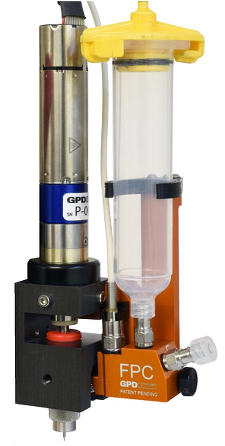 Real Time Process Control (FPC) is a breakthrough in uniform fluid dispensing. FPC ensures a constant supply of fluid is always available to the pump regardless of reservoir size or fluid level.