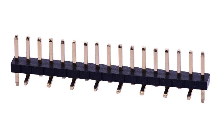 FPH127S3 Pin Header 1.27mm 180°Vertical Single row (SMT)