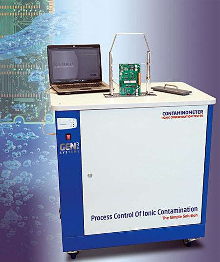 The CM+ Series measure the amount of ionic contamination in accordance with all existing test methods often referred to as ROSE testing as well as the new PICT test.
