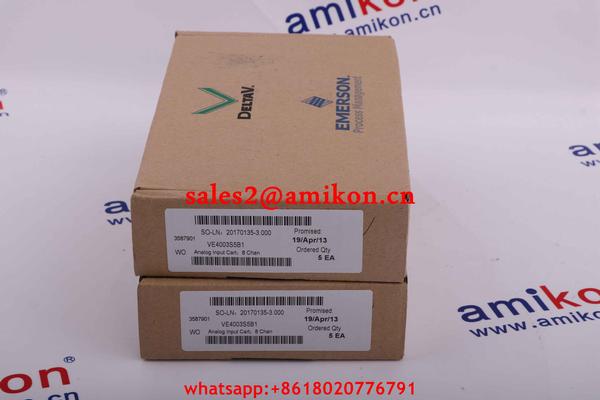 EMERSON KJ3001X1-BB1 12P0550X142 MODULE new and Original USA 1 year warranty