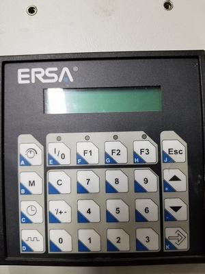 Ersa Control Panel Operator Interface