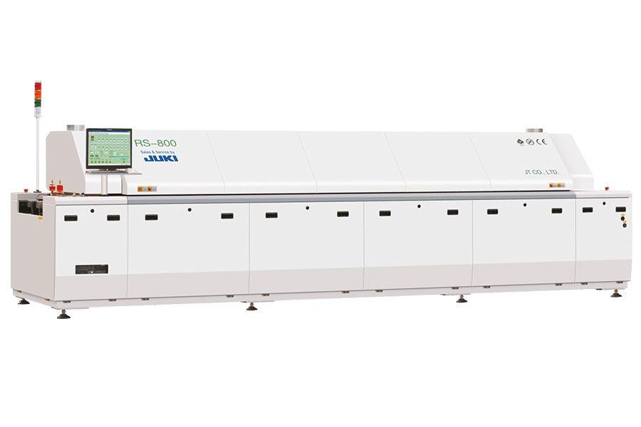 JUKI RS-800 Eight Zone Hot Air / Nitrogen Reflow Ovens