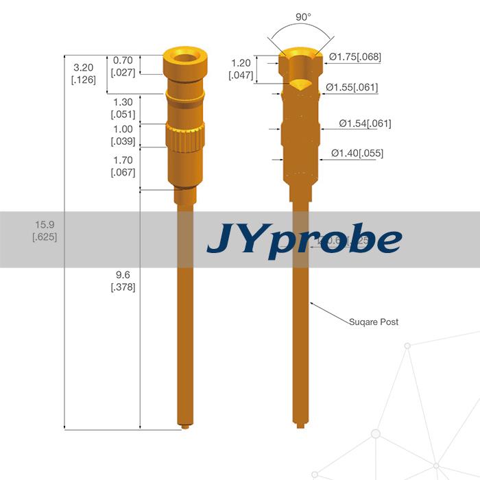 JY Electronics- IP-3 Contact Terminals, Solid Pins