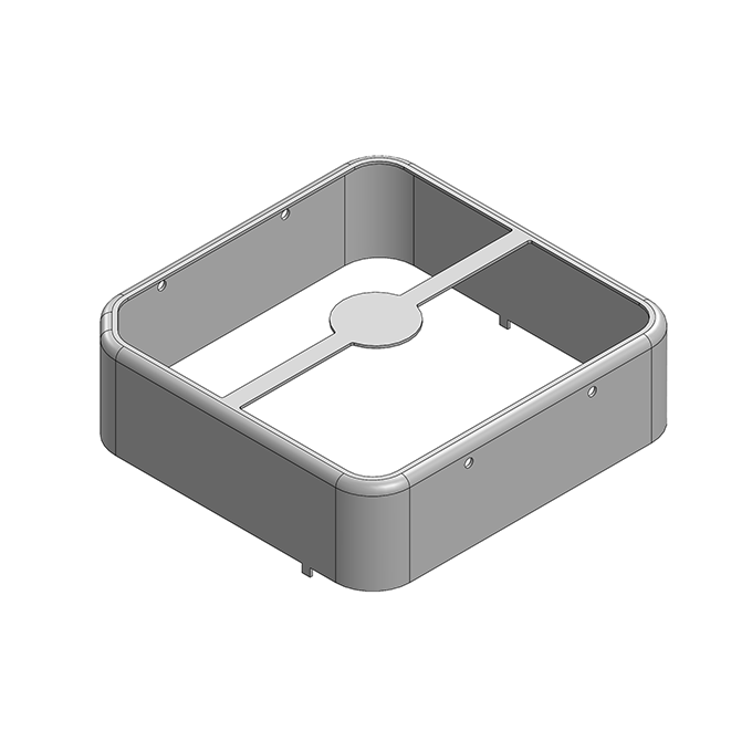 MS384-10F Drawn-Seamless EMI/RFI shield FRAME