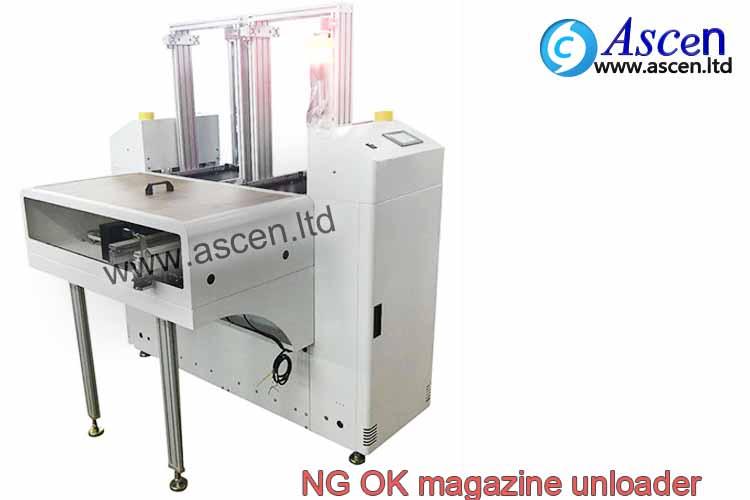  NG OK magazine PCB unloader