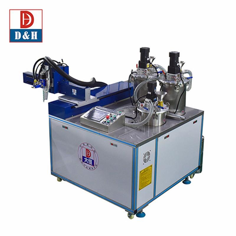 Robot capaictor potting machine , epoxy potting machine for capaictor, glue potting machine for capaictor