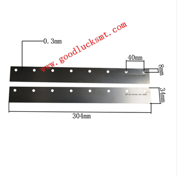 MPM125 printing scraper Stainless steel blade piece