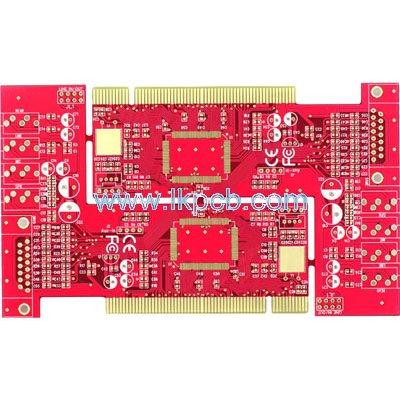 Red-Soldermask-gold-pcb