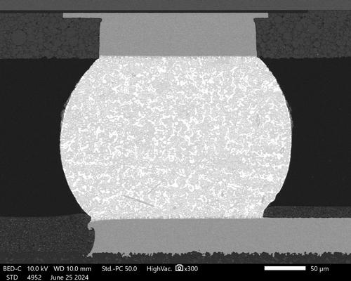 picture of solder connection
