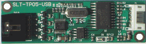 4-Wire Analog Resistive TouchScreen USB Controller