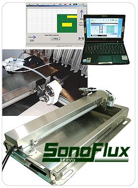 SonoFlux Servo Automated Reciprocating Ultrasonic Spray Fluxer for Wave Solder