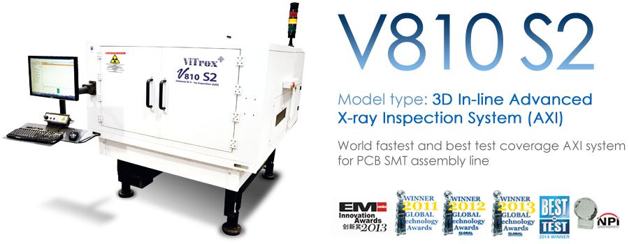 V810 Series 3D Inline Advanced XRay Inspection System.