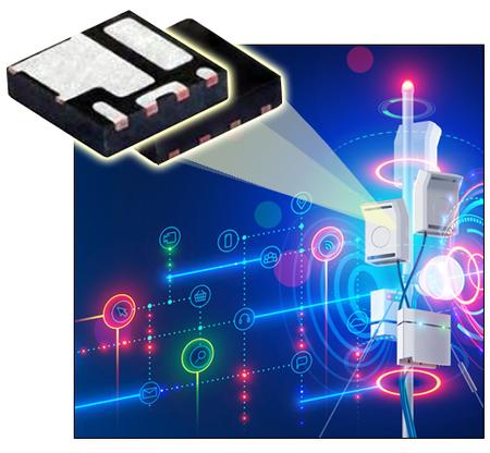 New Yorker Electronics to Distribute new Vishay Siliconix 30V N-Channel MOSFET Half-Bridge Power Stage with Integrated Schottky Diode.