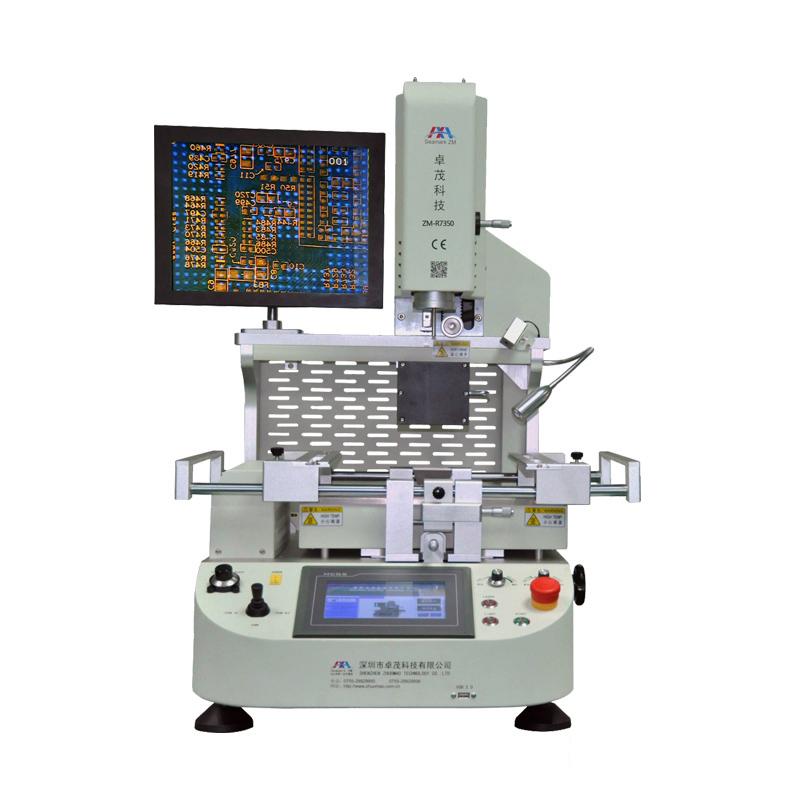 Zhuomao Automatic BGA rework station ZM-R6200 for cellphone/laptop/PSP motherboard repairing with optical alignment