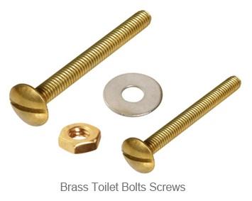 Brass Toilet Bolts Screws