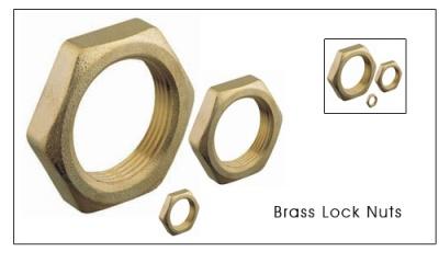 Brass Lock Nuts