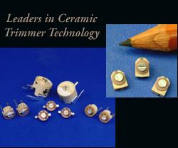 Ceramic Trimmer Capacitors