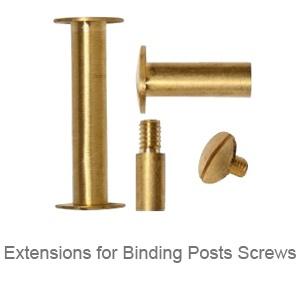 Extensions for Binding Posts Screws