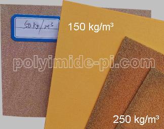 high density polyimide foam,rigid polyimide foam,similar to Solimide pi foam