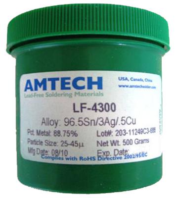 4300/LF-4300 Water Washable No-Clean Solder Paste