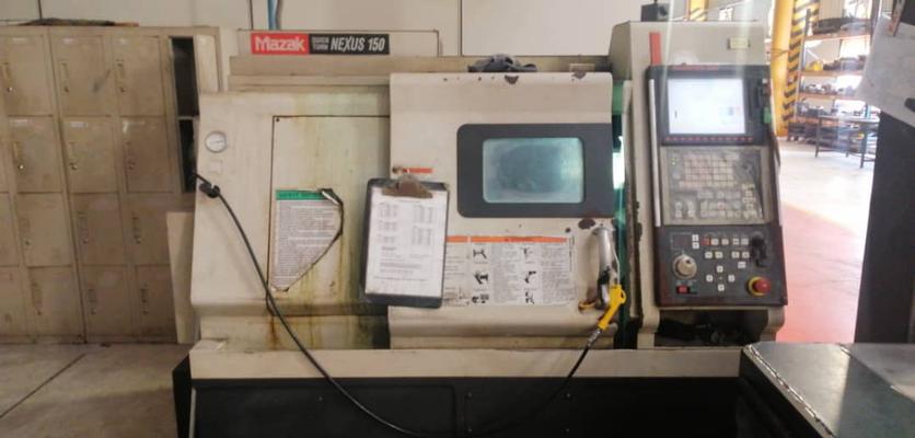  mazak nexus horizontal cnc lathe machine （QTN 150-300） chuck 8' L-300mm（12'）